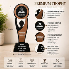 premium acrylic trophy
