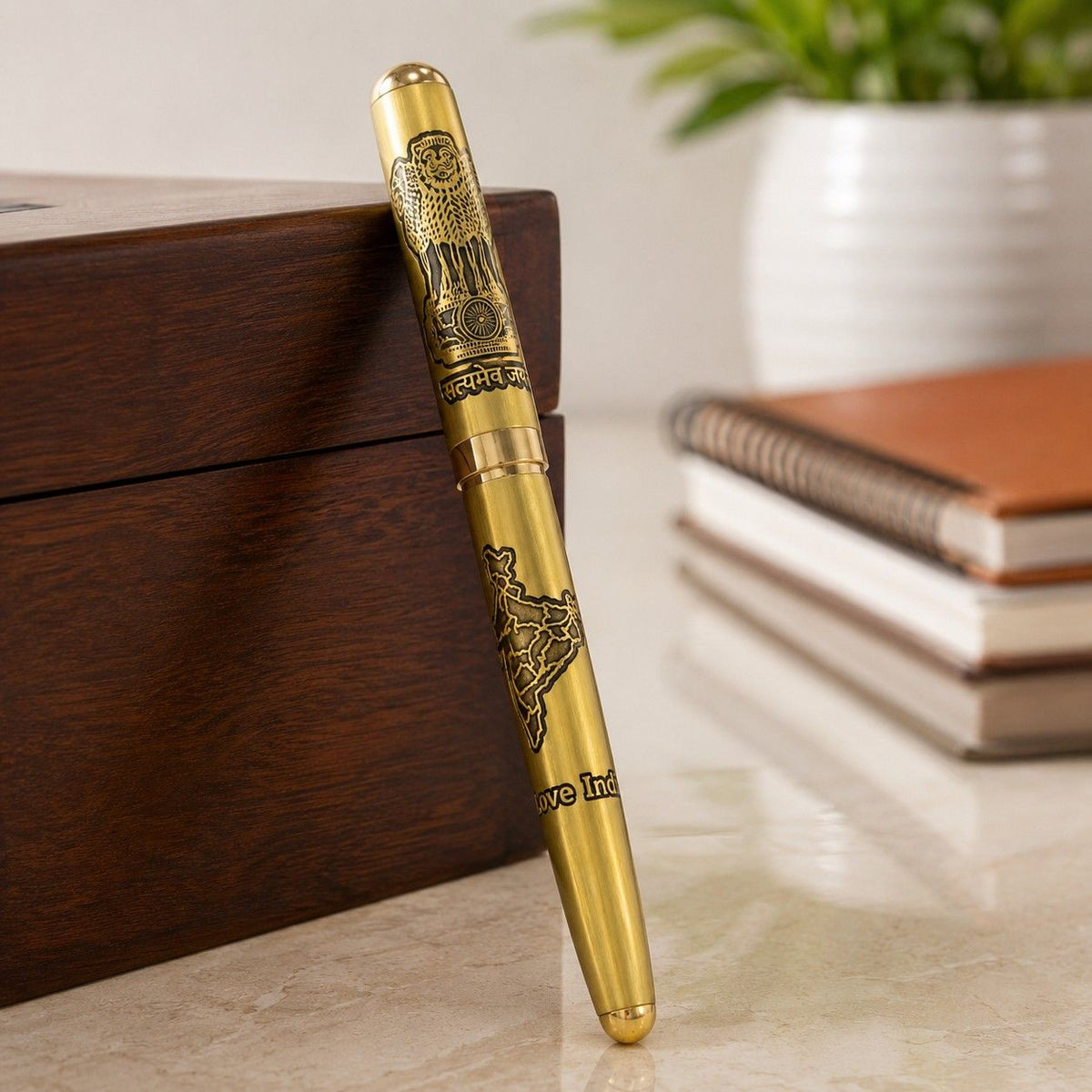 Government Style Metal Ball Pen | Official Look Executive Gift | Luxury Writing Instrument