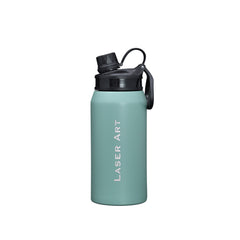 Shaker Bottle Leakproof Shaker Bottle for Protein Shake, Pre-workout Shake Protein Shaker Bottle for Gym Ideal for Men and Women- 1 liter (cyan)