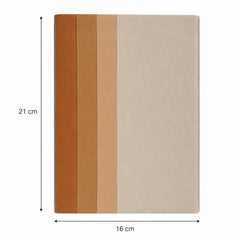 Premium PU Leather Hardbound Diary with 200 Pages | Elegant Professional Notebook for Businessmen, Office Work, Meetings, Daily Notes & Gifting