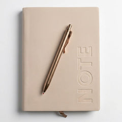 Premium Leather Journal Notebook with Luxury Metal Pen | Executive Diary for Work, Study, Meetings & Gift Giving