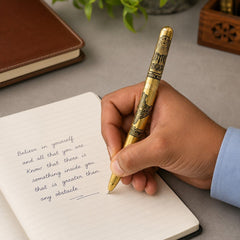 Government Style Metal Ball Pen | Official Look Executive Gift | Luxury Writing Instrument