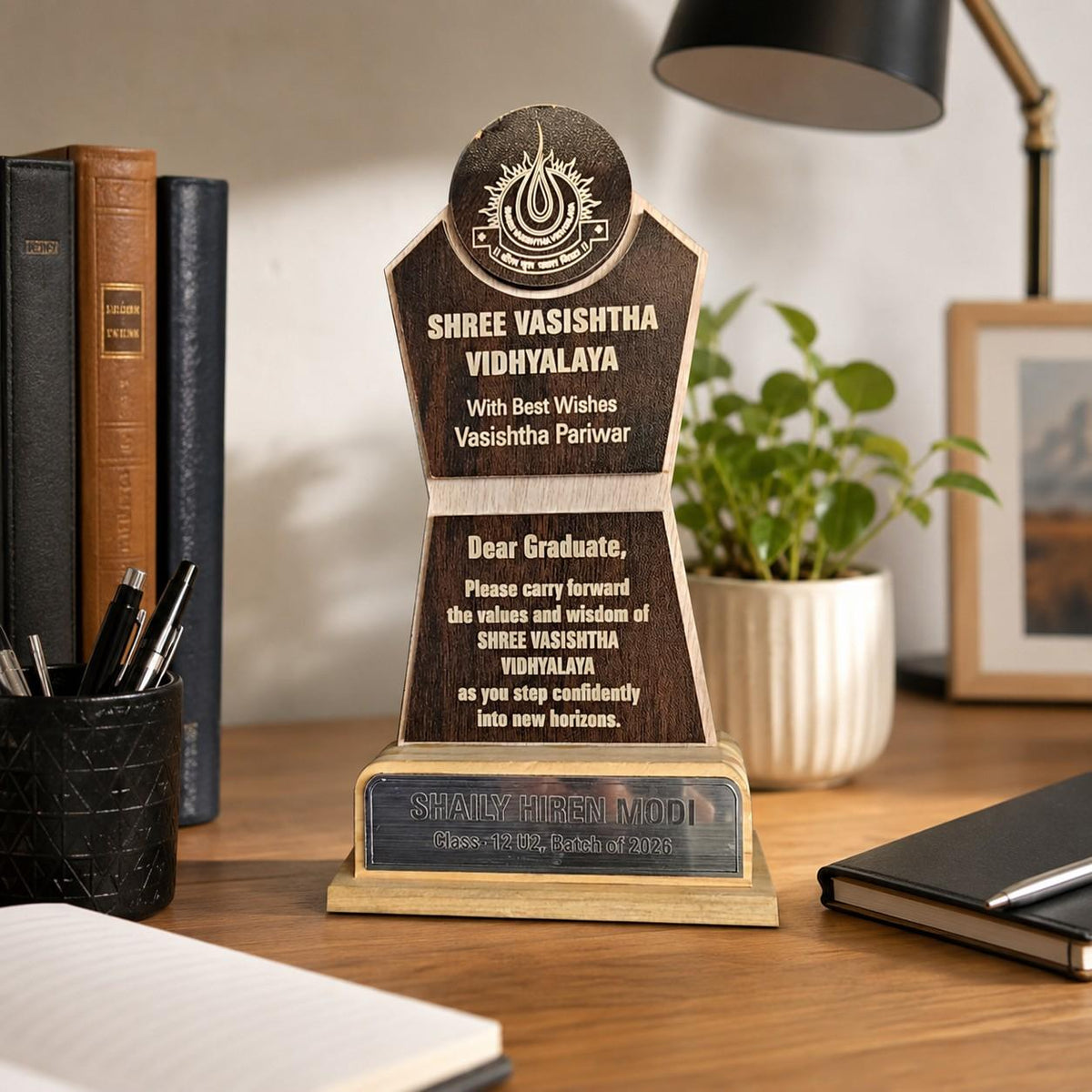 wooden MDF trophy