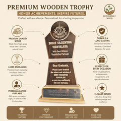 wooden MDF trophy