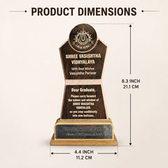 wooden MDF trophy