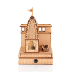 Khatushyam Ji Temple with LED Illumination - Perfect for Home Decor and Puja Room - Laser art