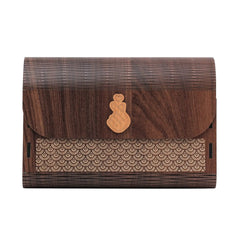 Laser Art Artisan Elegance: Handcrafted Wooden Clutches for Women - Unique Designs Purse for Every Occasion