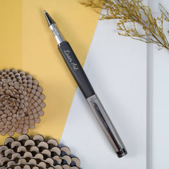 Personalized Silver Pen with Name Engraving - Premium Writing Instrument for Professionals and Special Occasions