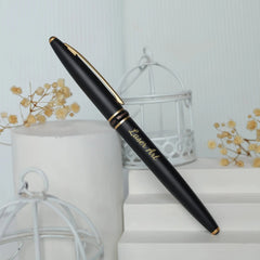 Personalized Black & Gold Executive Pen - The Perfect Gift to Mark Special Occasions