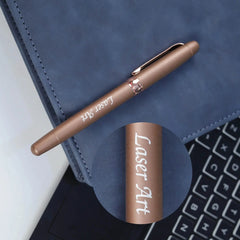 Personalized Chic Rose Gold Personalized Pen - A Touch of Elegance for Everyday Writing