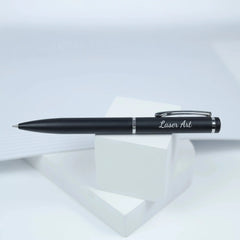 Personalized Elegant Custom Engraved Black Pen - Perfect for Business and Personal Gifts