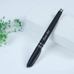 Personalized Love Me Black Pen - A Unique Writing Instrument for Romantics and Sentimental Souls