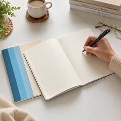 PU leather diary.