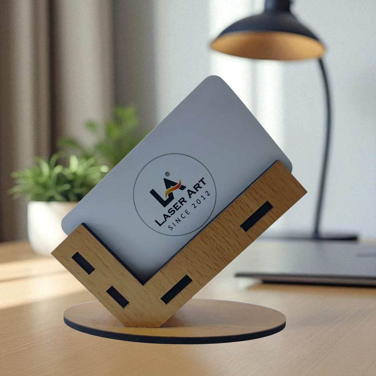 Visiting Card Stand | Office Desk Card Display Stand | Corporate Gift Item