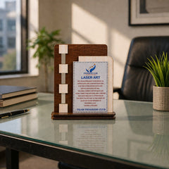 wooden trophy