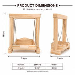 Pine wooden delty jula