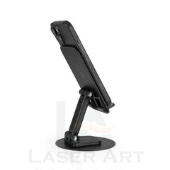 Mobile Stand for Table 360 Degree Rotatable Adjustable Foldable Mobile Holder | Desk Phone Stand for Online Class & Office Use